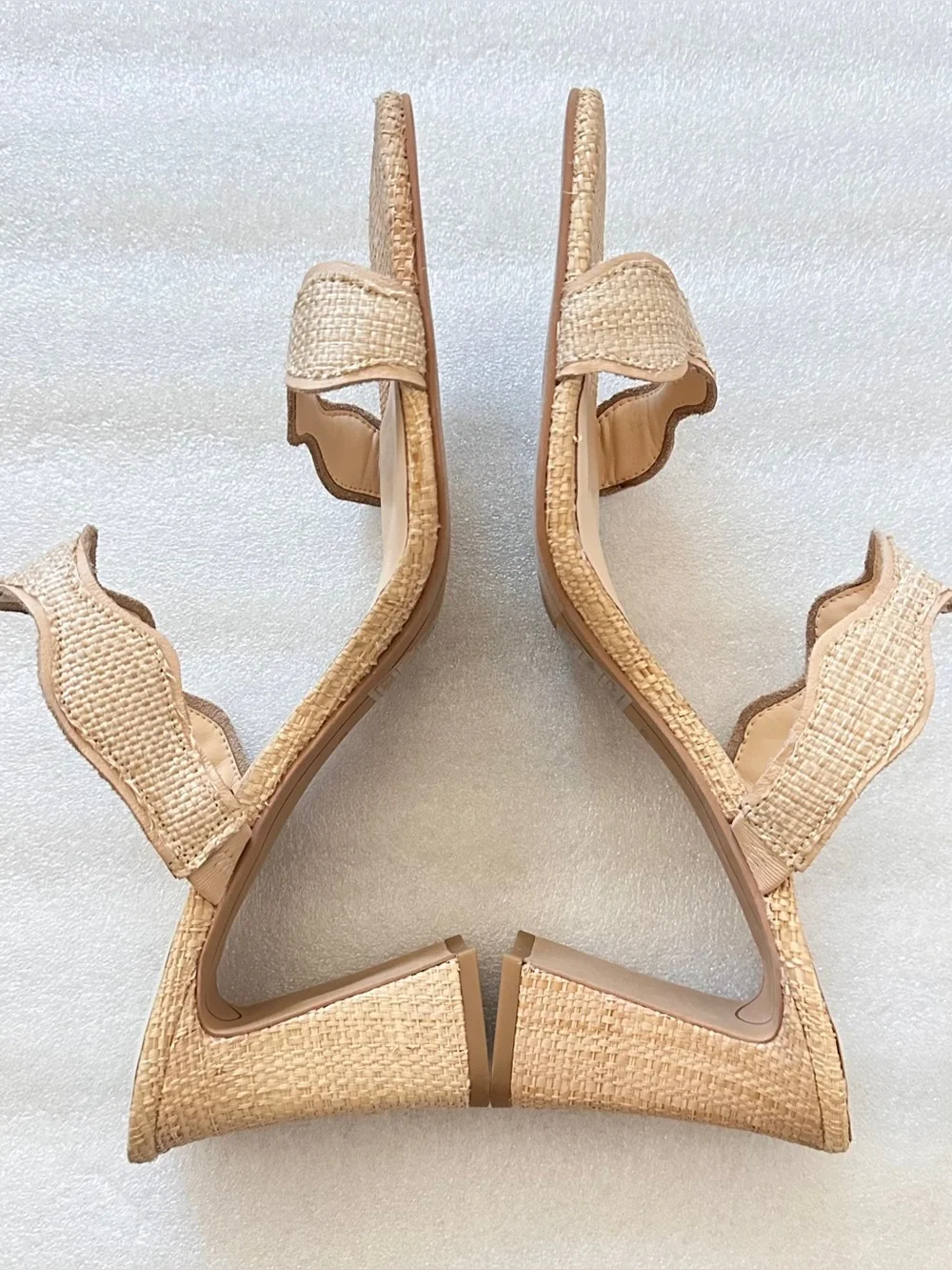 Dolce Vita Heeled Mule Sandals Light Natural size 13